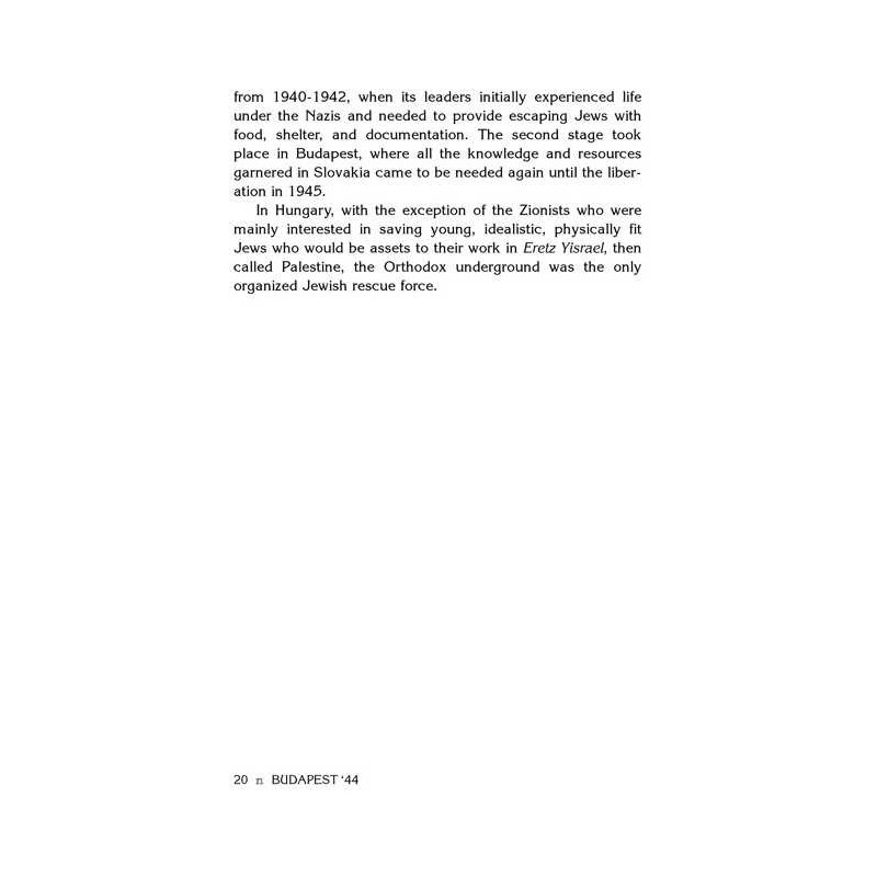 Budapest '44 - Hardcover | Books | Judaica