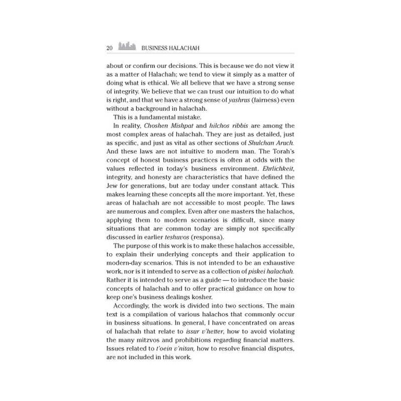 Business Halachah - Hardcover | Books | Judaica