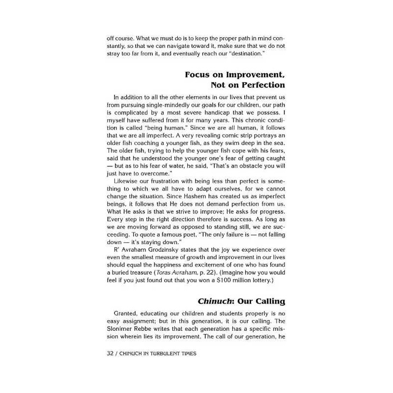 Chinuch in Turbulent Times - Hardcover | Books | Judaica