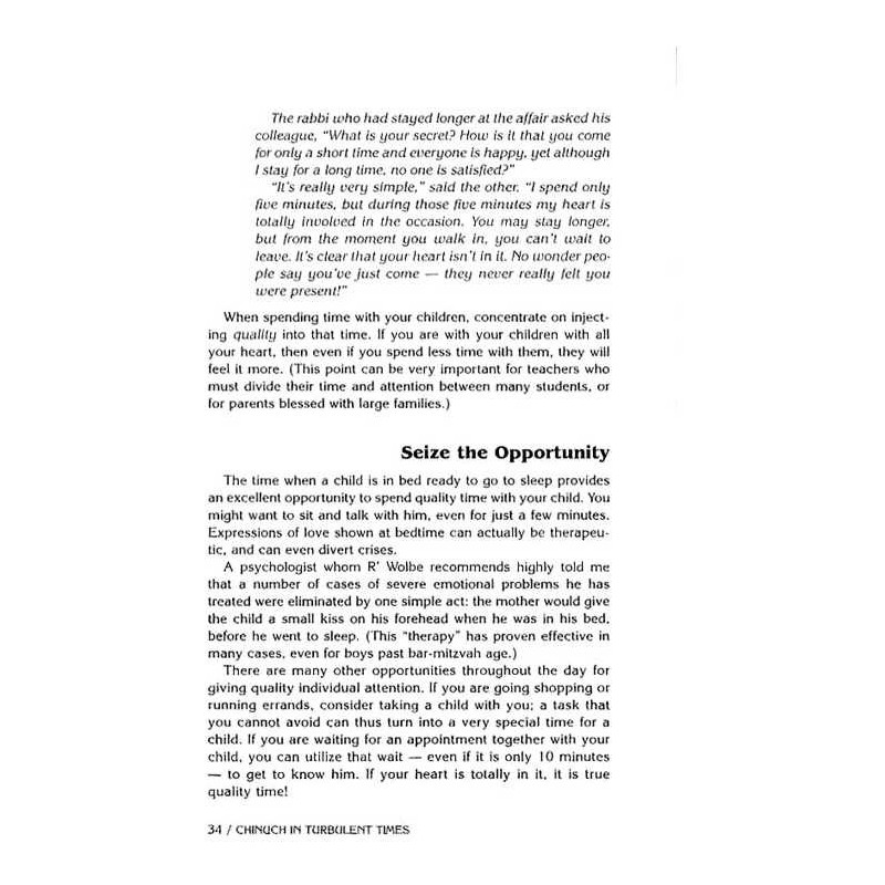 Chinuch in Turbulent Times - Hardcover | Books | Judaica