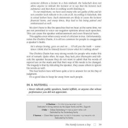 Chofetz Chaim: The Family Lesson A Day - Pocket Si | Books | Judaica