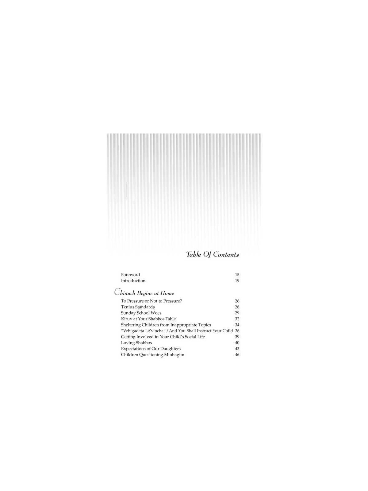 Chinuch With Chessed | Books | Judaica