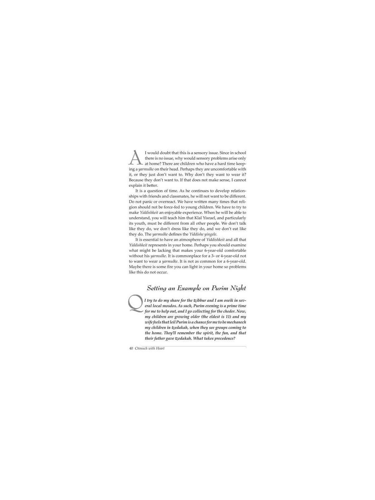 Chinuch With Heart | Books | Judaica