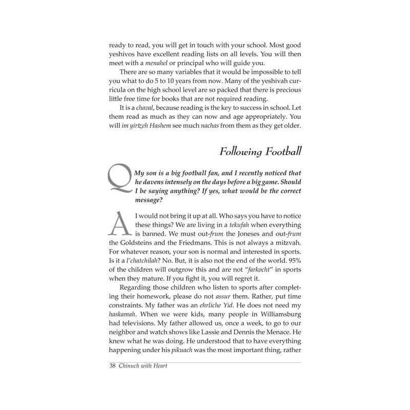 Chinuch With Heart | Books | Judaica