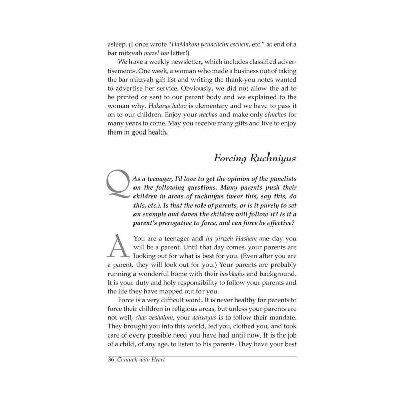 Chinuch With Heart | Books | Judaica