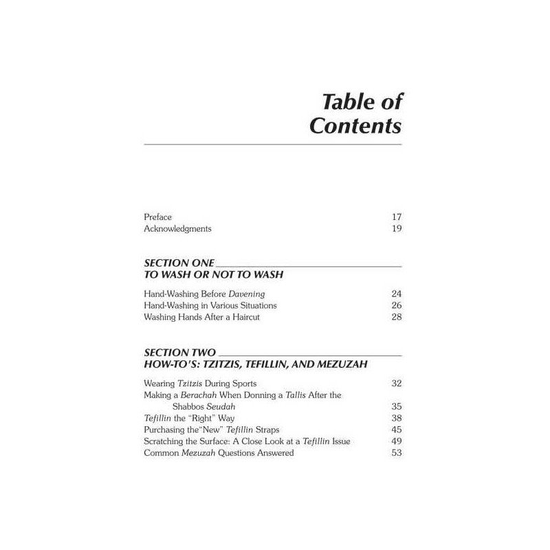 Contemporary Questions in Halachah & Hashkafa | Books | Judaica