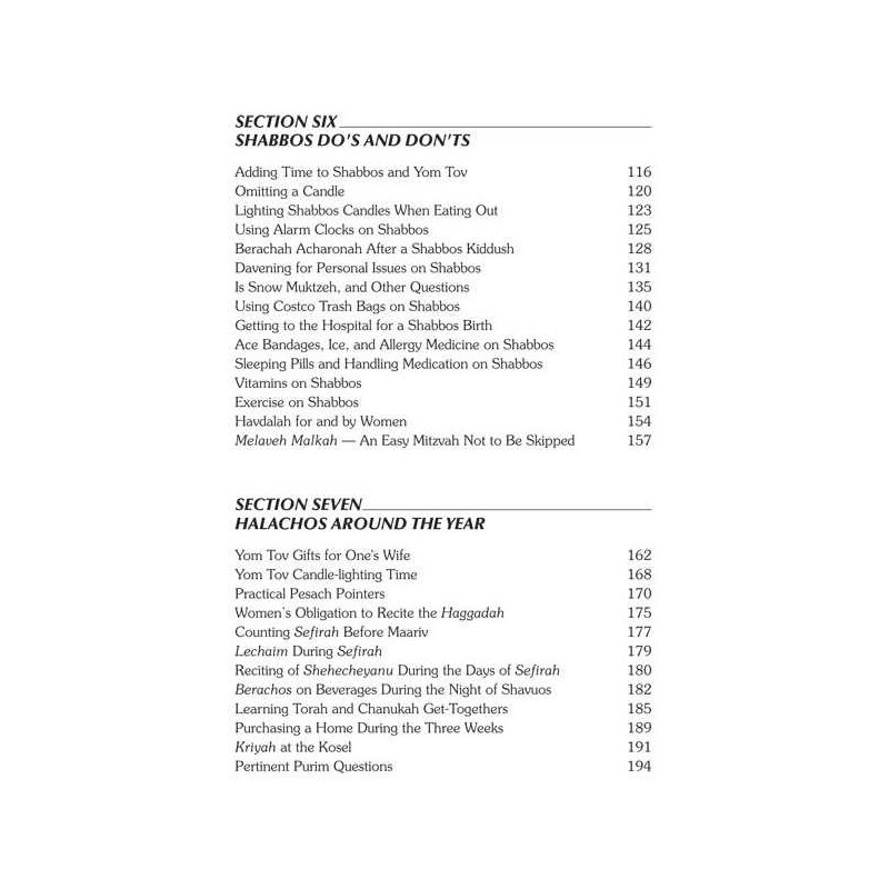 Contemporary Questions in Halachah & Hashkafa | Books | Judaica