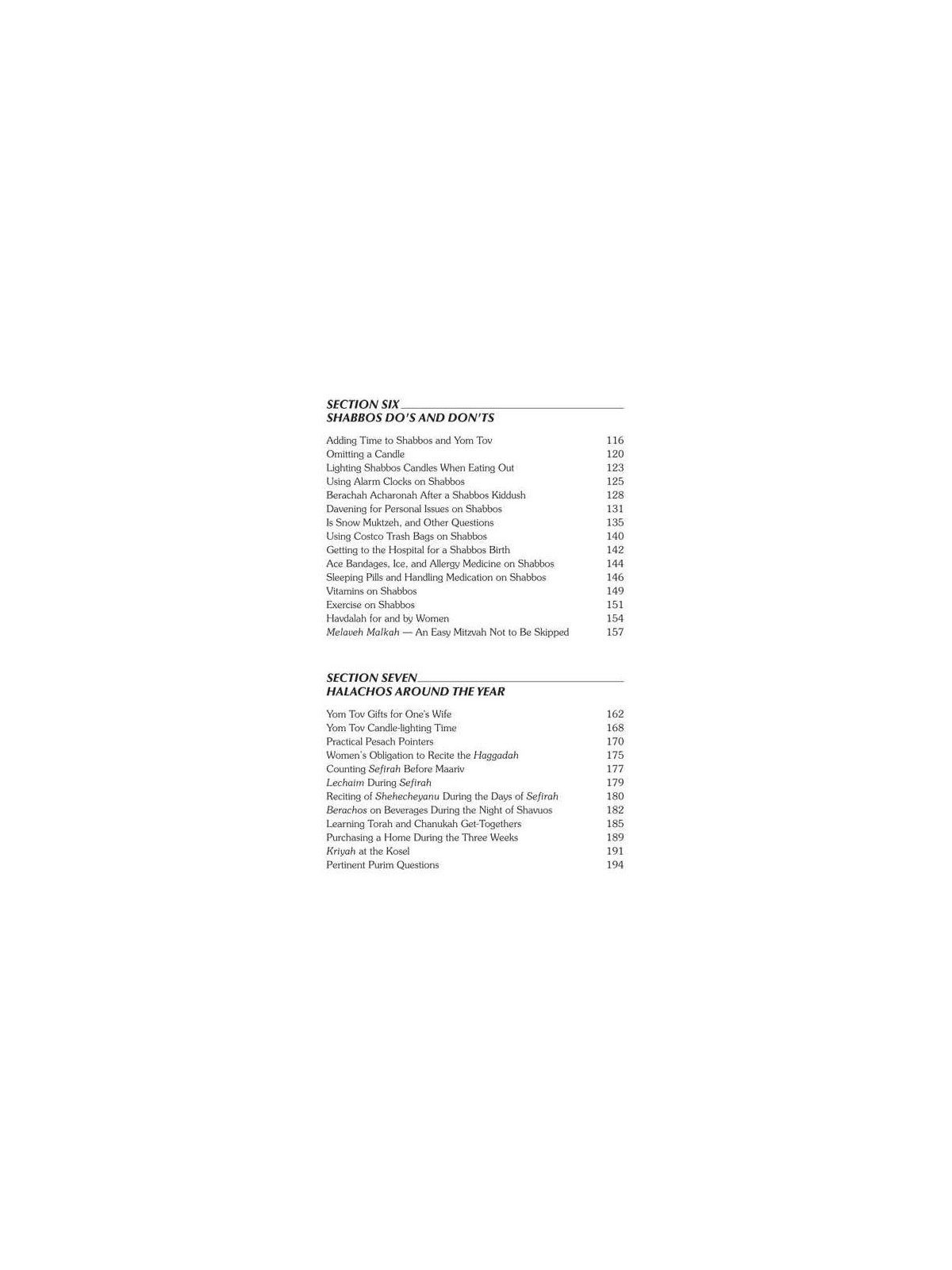 Contemporary Questions in Halachah & Hashkafa | Books | Judaica