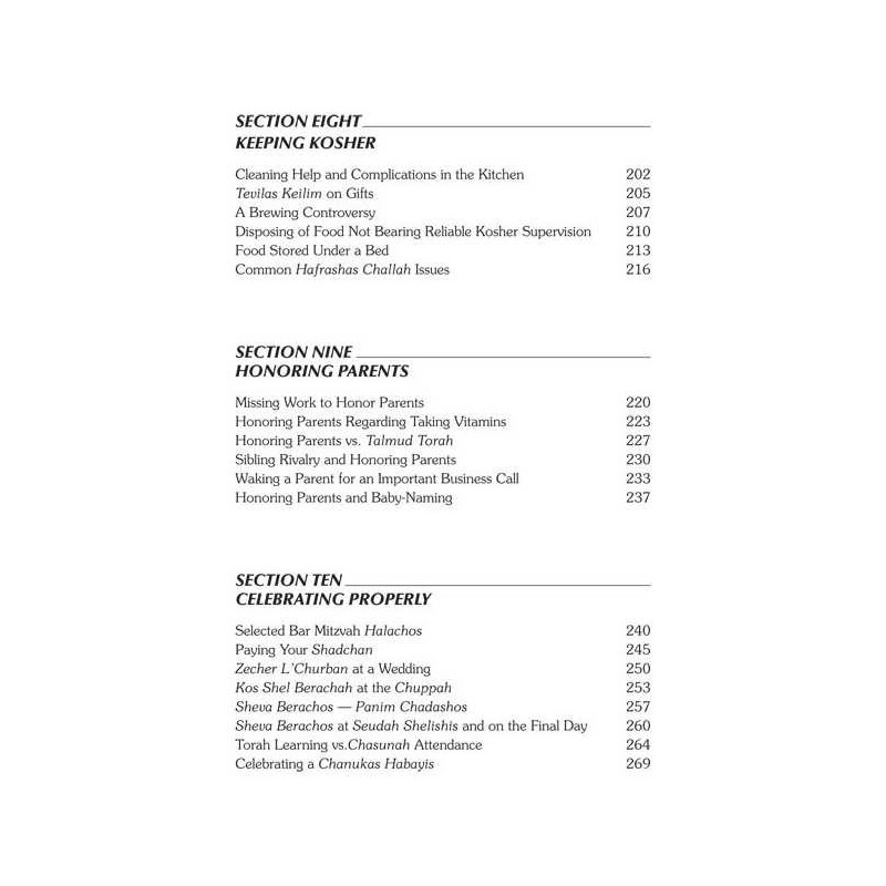 Contemporary Questions in Halachah & Hashkafa | Books | Judaica
