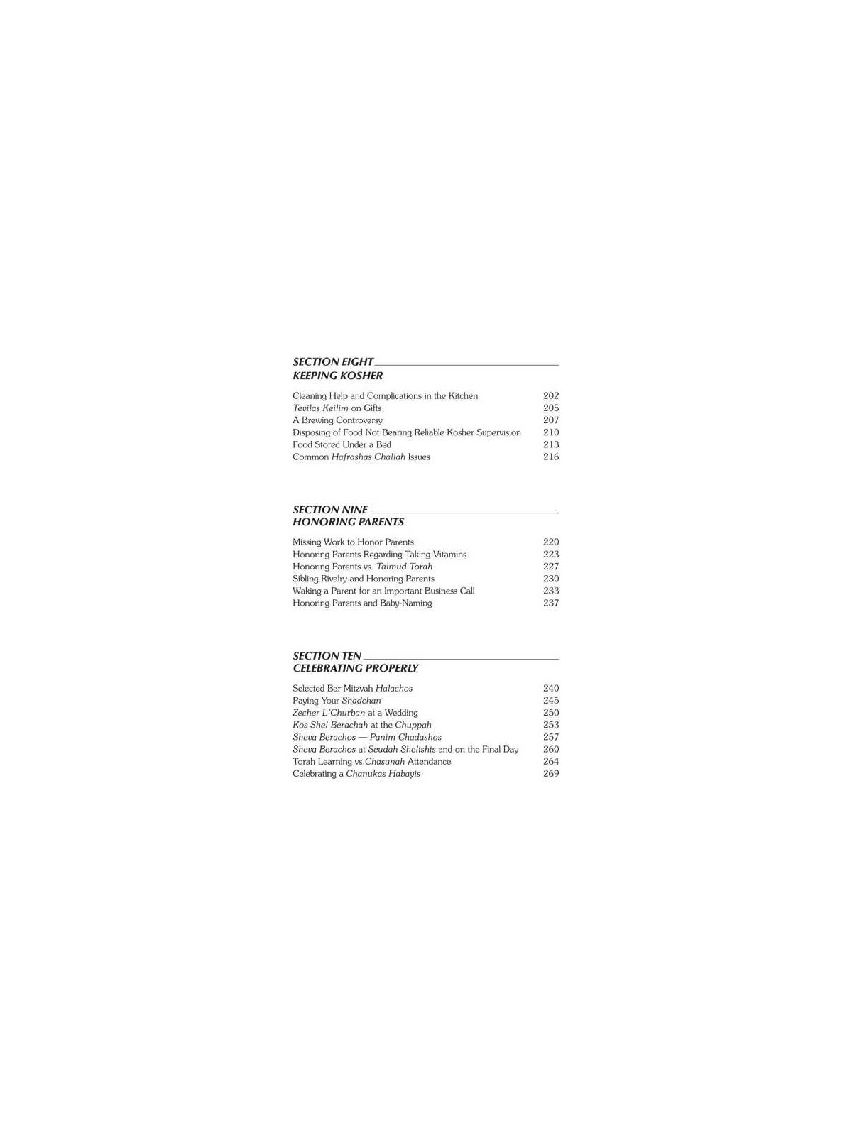 Contemporary Questions in Halachah & Hashkafa | Books | Judaica