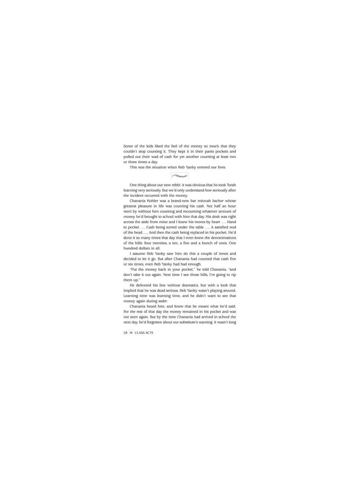 Class Acts - Hardcover | Books | Judaica