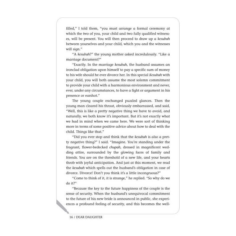 Dear Daughter - Hardcover | Books | Judaica