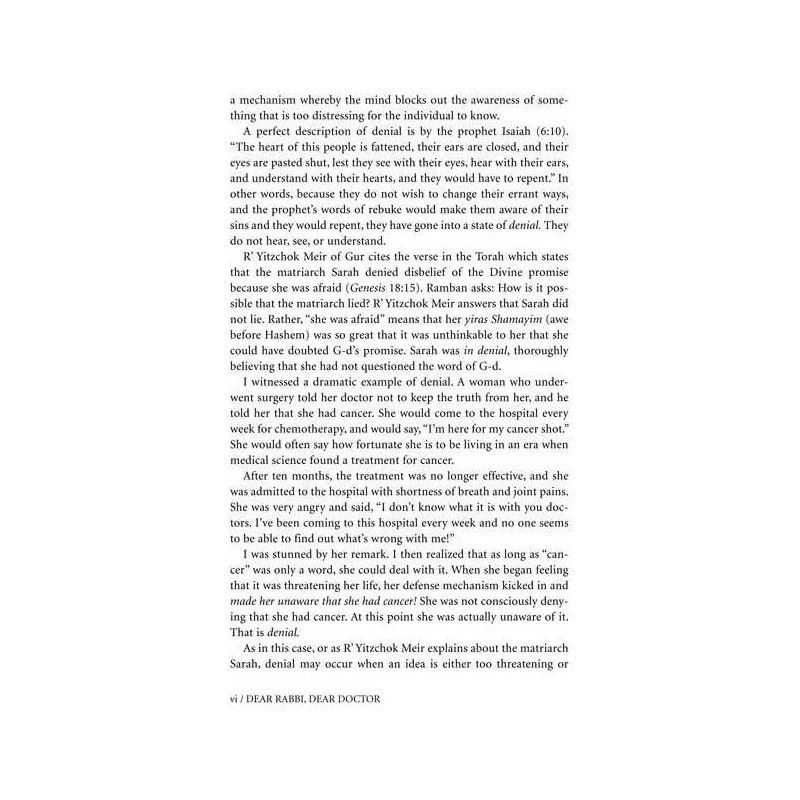 Dear Rabbi, Dear Doctor - Hardcover | Books | Judaica