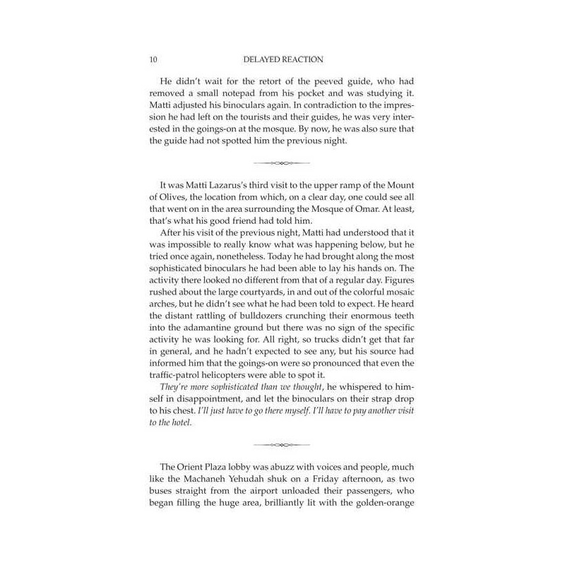 Delayed Reaction - Hardcover | Books | Judaica