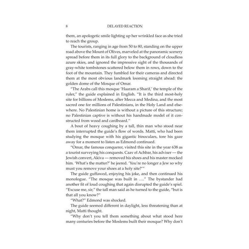 Delayed Reaction - Hardcover | Books | Judaica