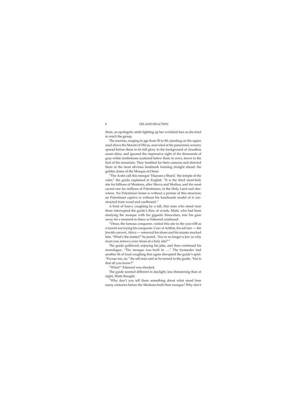 Delayed Reaction - Hardcover | Books | Judaica