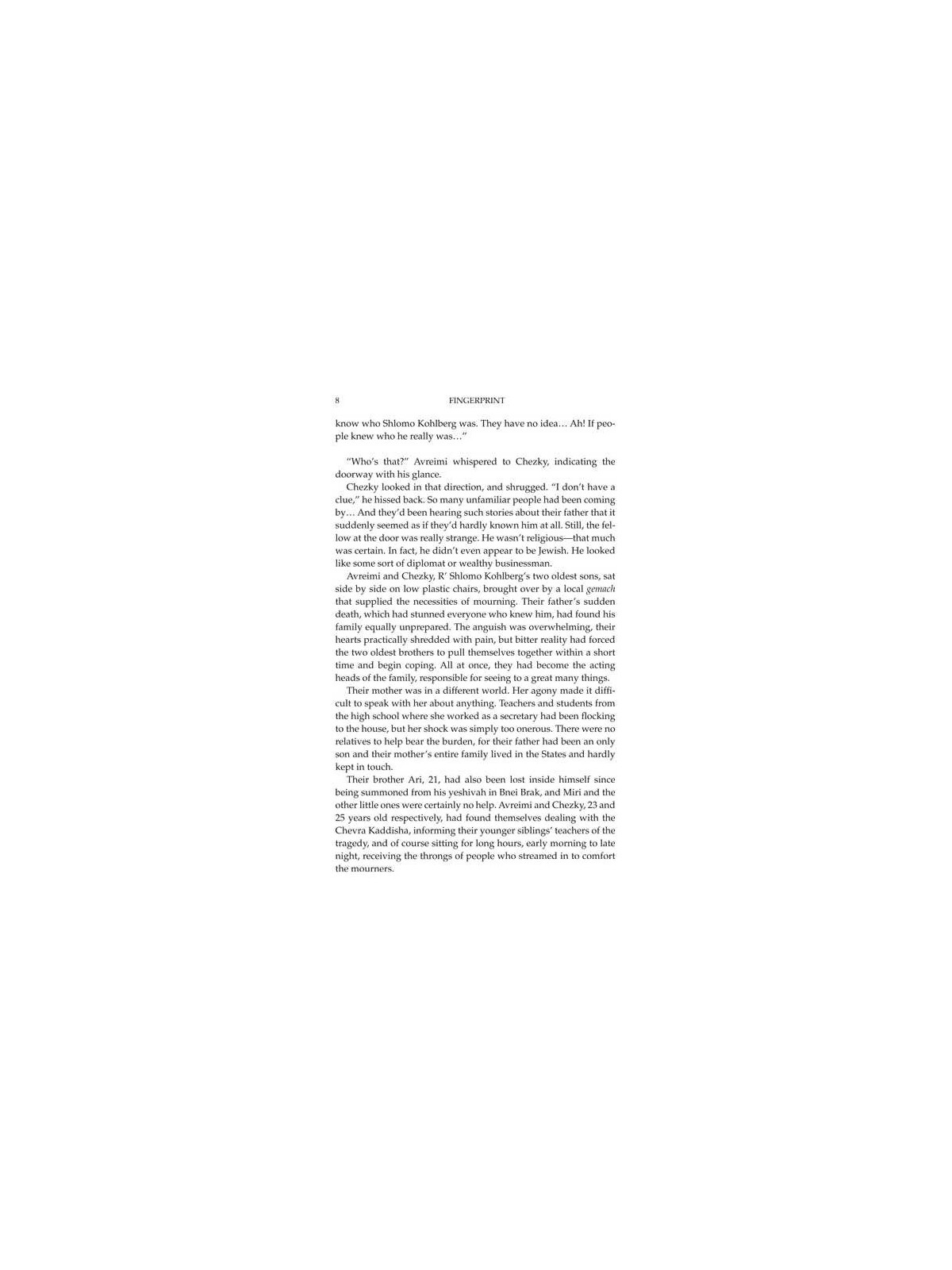 Fingerprint | Books | Judaica