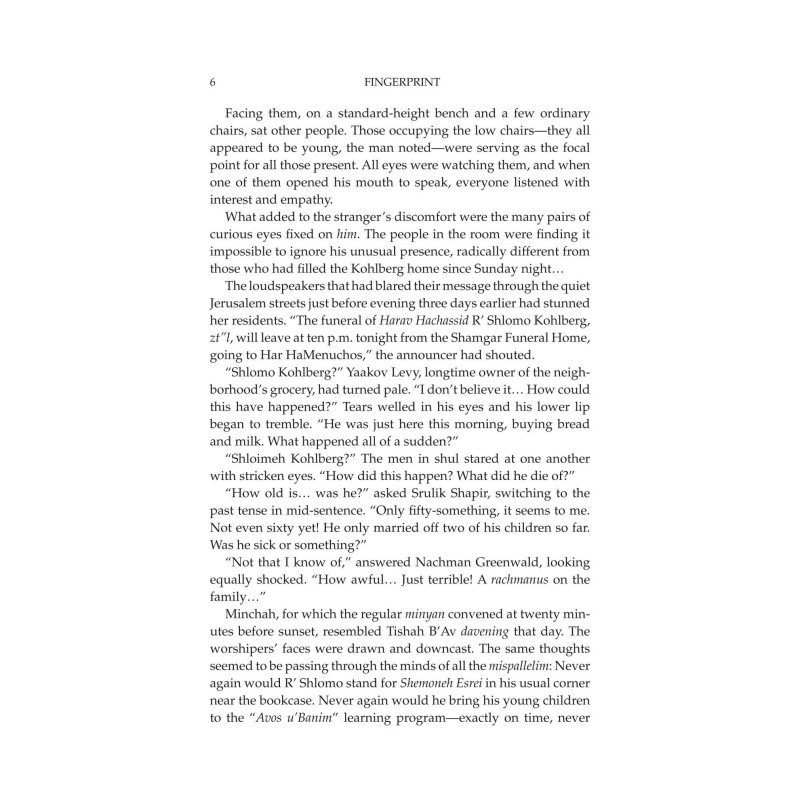 Fingerprint | Books | Judaica