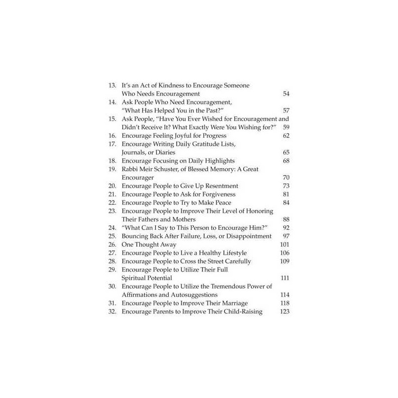 Encouragement | Books | Judaica