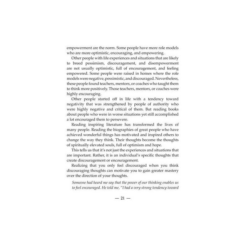 Encouragement | Books | Judaica