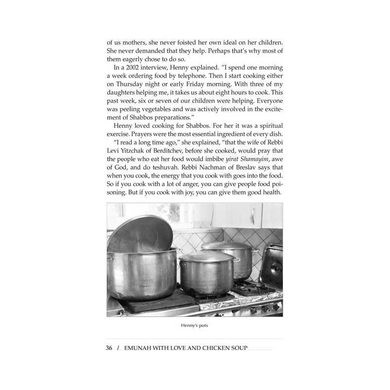 Emunah With Love and Chicken Soup [Rebbetzin Machl | Books | Judaica