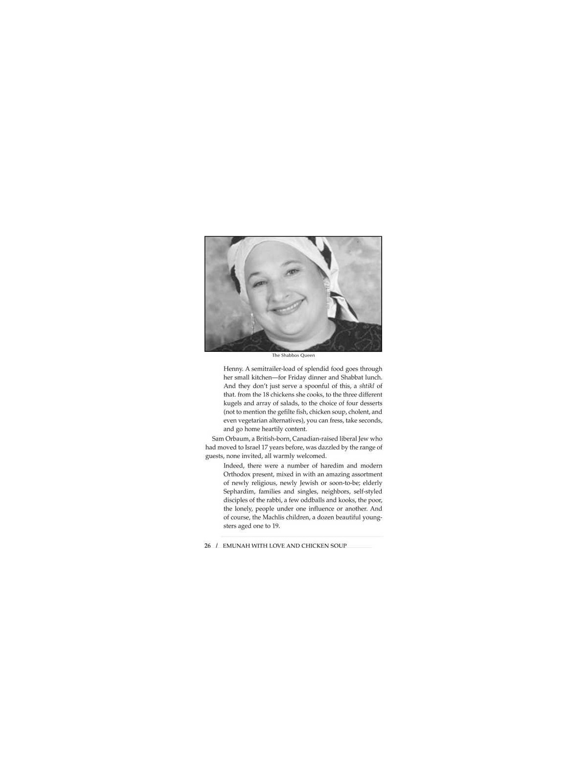 Emunah With Love and Chicken Soup [Rebbetzin Machl | Books | Judaica