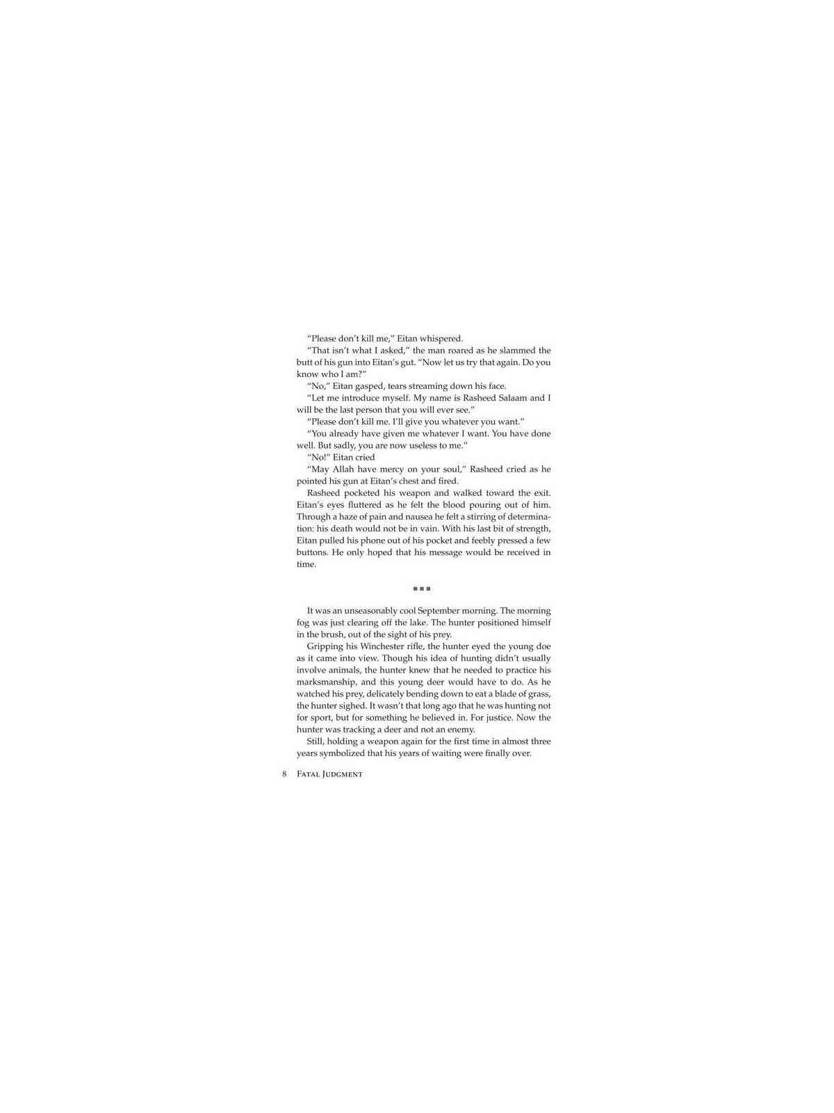 Fatal Judgment - Hardcover | Books | Judaica