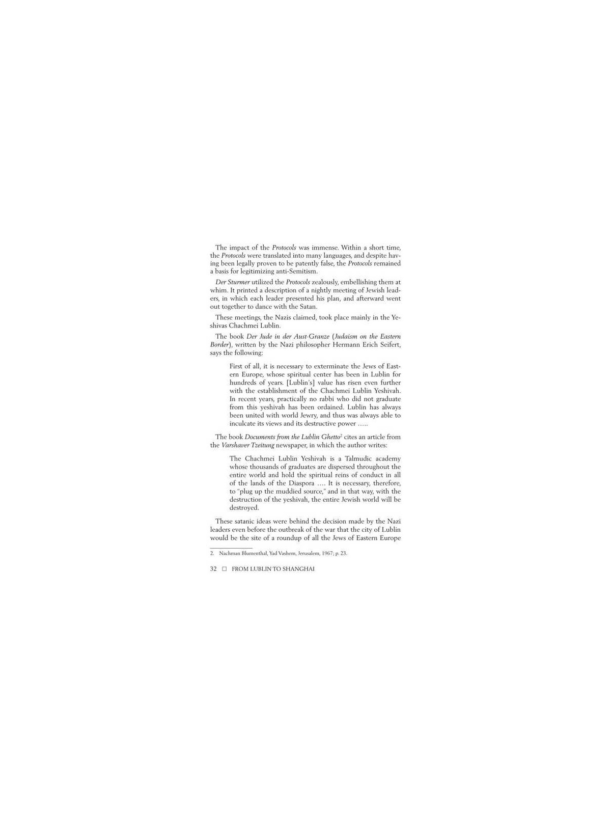 From Lublin to Shanghai | Books | Judaica