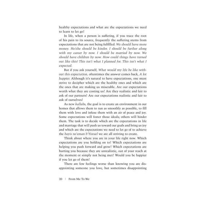 From Me to We | Books | Judaica