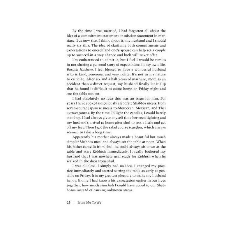 From Me to We | Books | Judaica