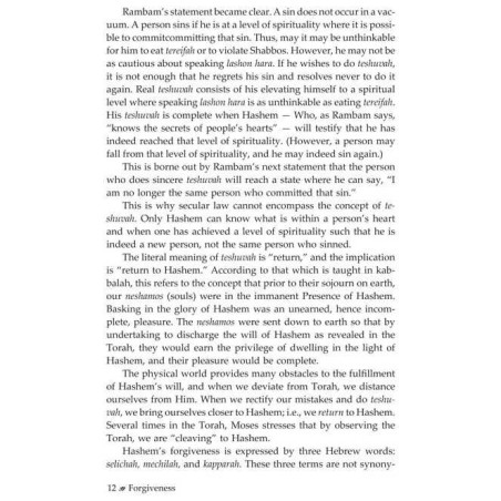 Forgiveness | Books | Judaica