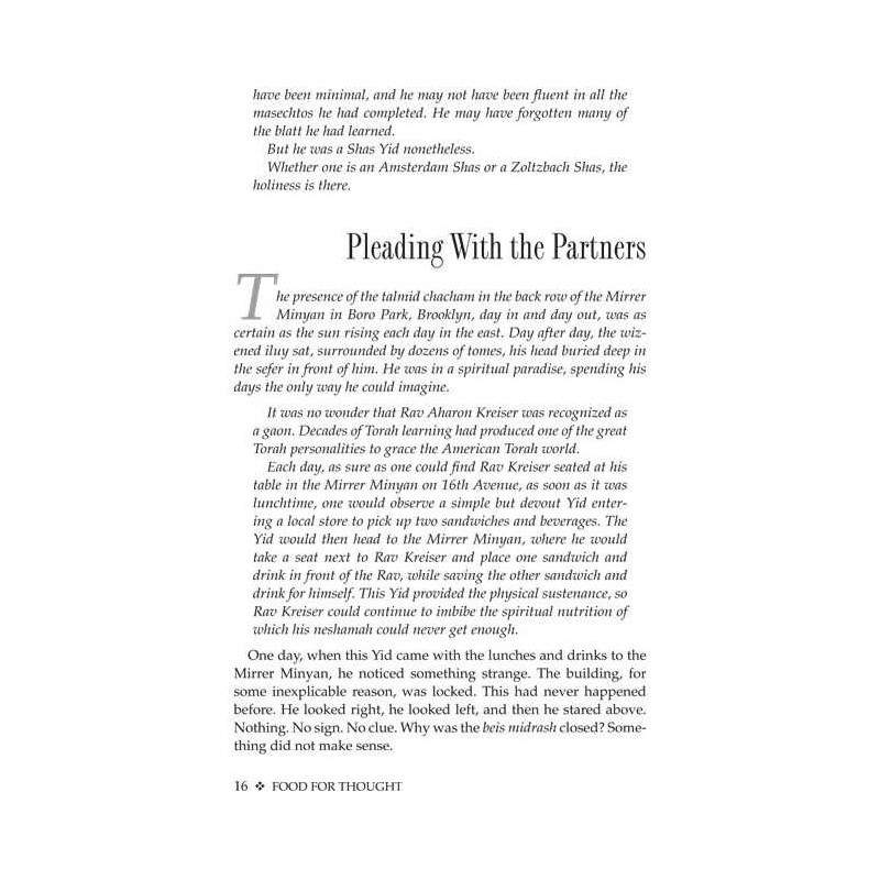 Food for Thought | Books | Judaica