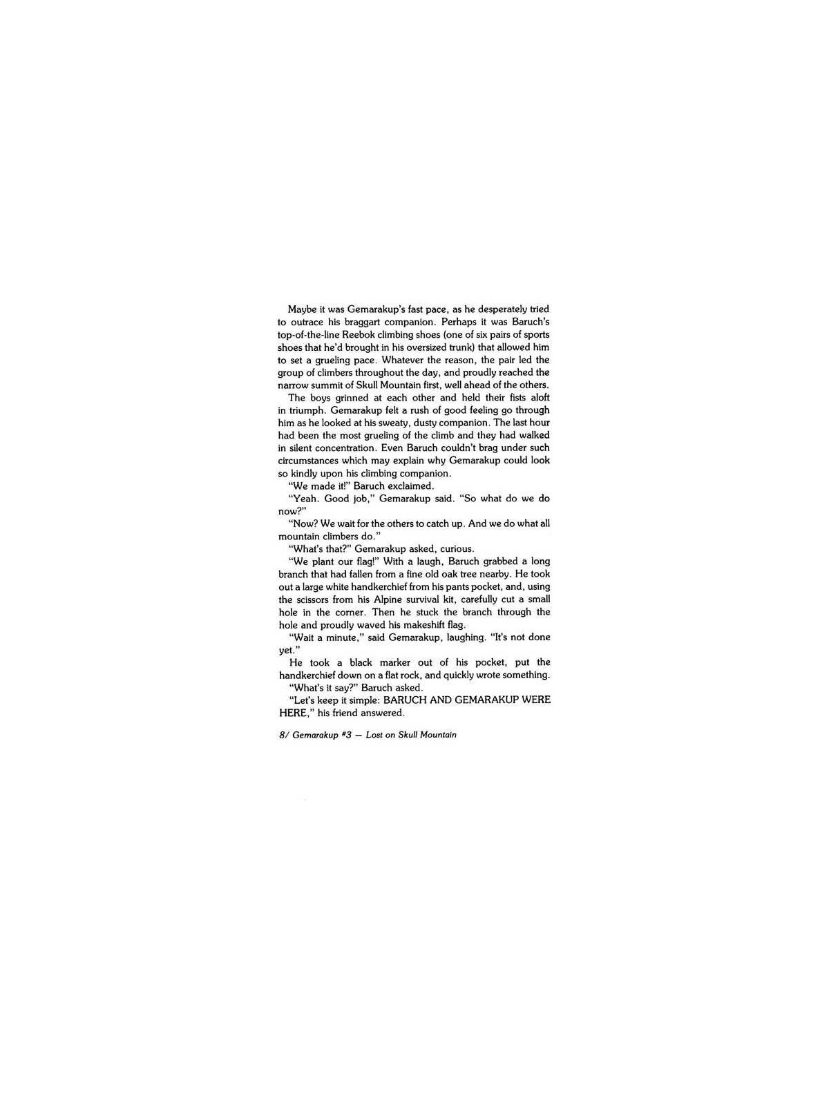 Gemarakup Super Sleuth Volume 3: Lost on Skull Mou | Books | Judaica