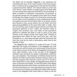 The Pesach Haggadah: Through the Prism of Experien | Passover | Judaic