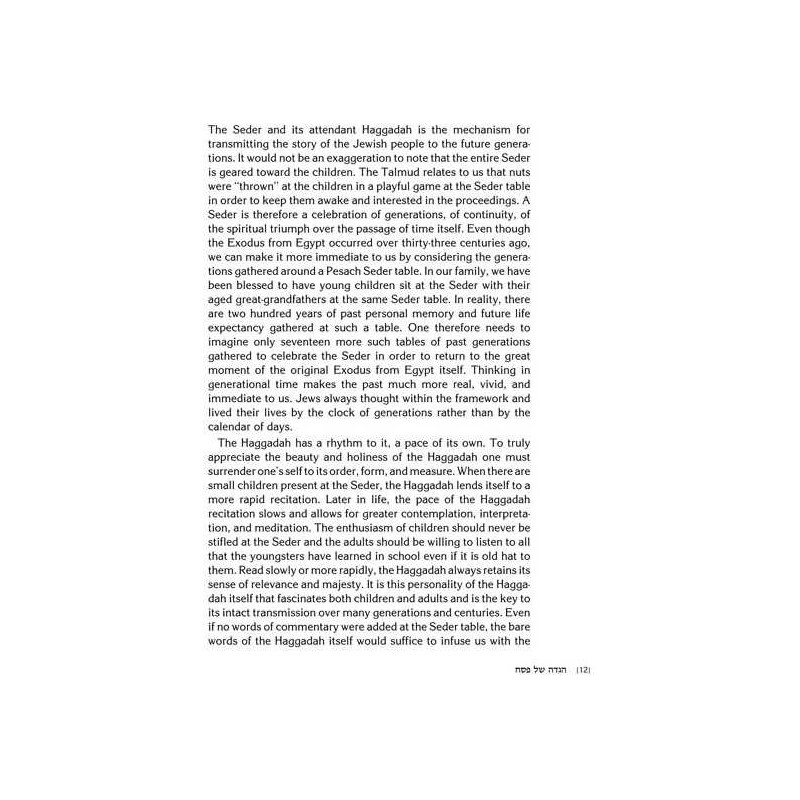 The Pesach Haggadah: Through the Prism of Experien | Passover | Judaic