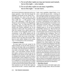 The Pesach Haggadah: Through the Prism of Experien | Passover | Judaic