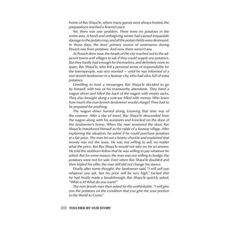 Haggadah Touched by Our Story | Passover | Judaica