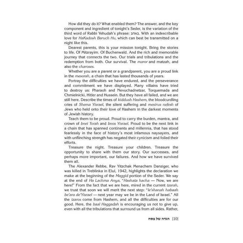 Haggadah Touched by Our Story | Passover | Judaica