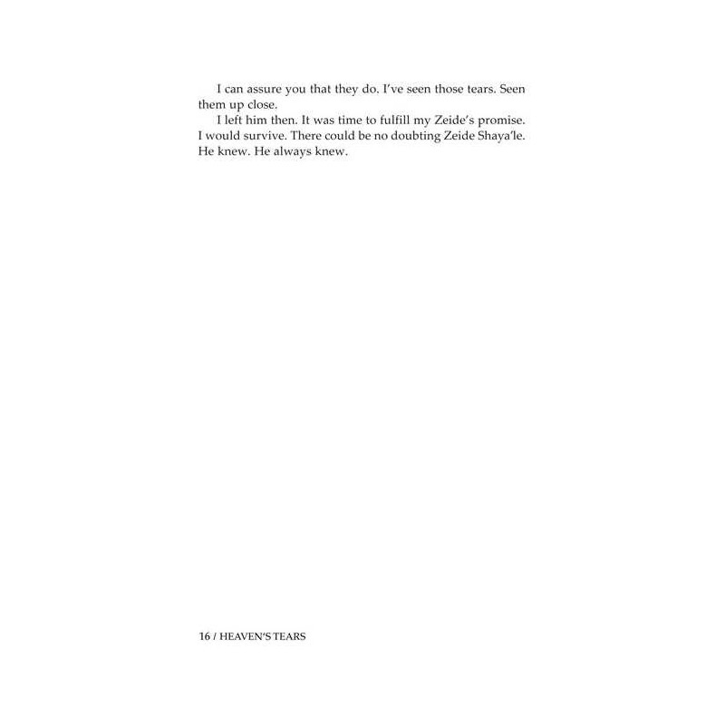 Heaven's Tears - Hardcover | Books | Judaica