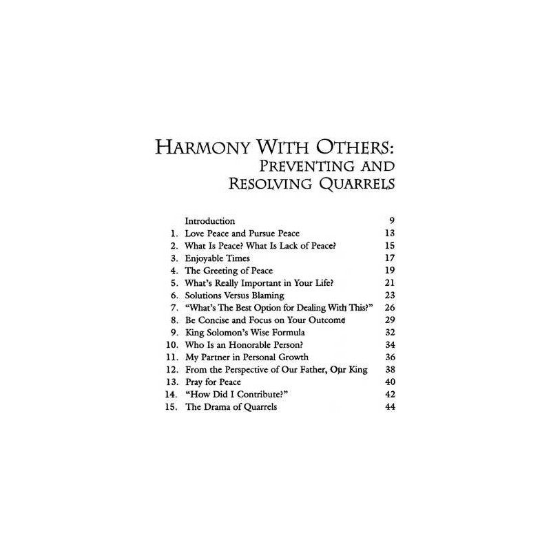 Harmony With Others - Paperback | Books | Judaica