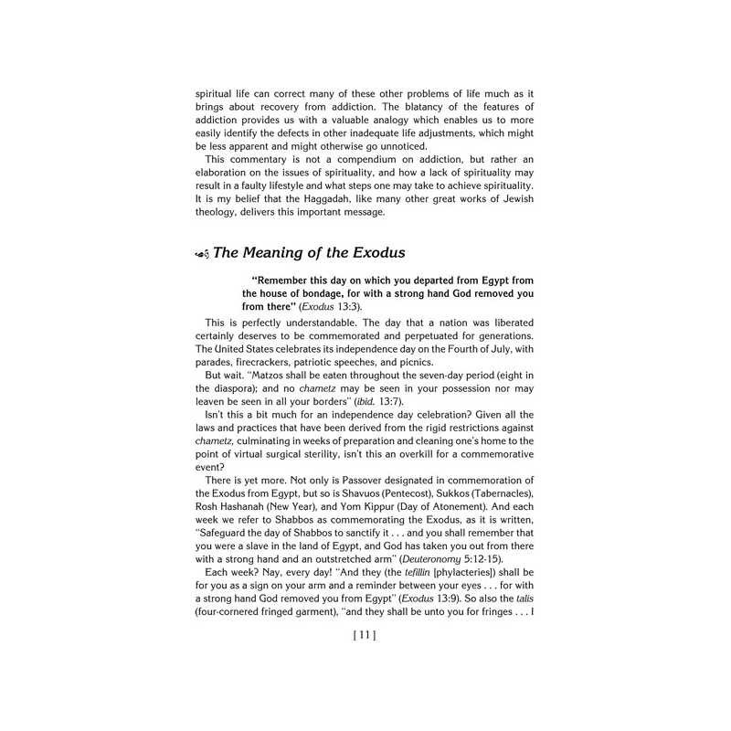 Haggadah From Bondage To Freedom - Hardcover | Passover | Judaica