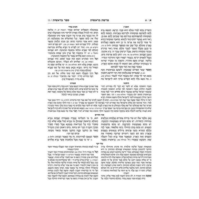 Czuker Edition Hebrew Chumash Mikra'os Gedolos Sli | Books | Judaica