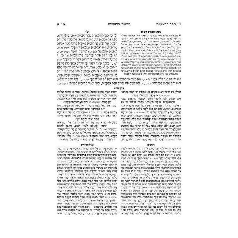 Czuker Edition Hebrew Chumash Mikra'os Gedolos Sli | Books | Judaica