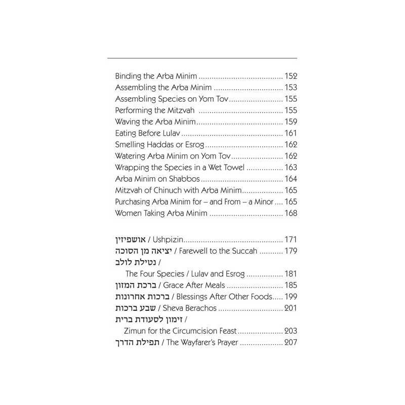 Halachic Handbook: The Laws of the Succah and Four | Sukkot | Judaica
