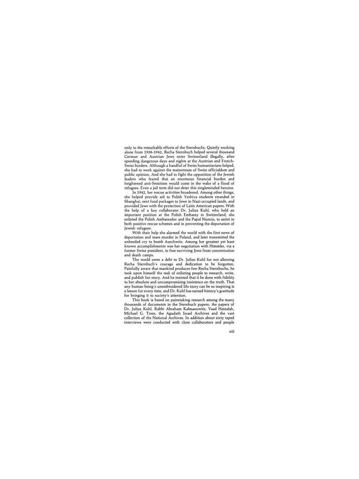 Heroine Of Rescue [Recha Sternbuch] Hardcover | Books | Judaica