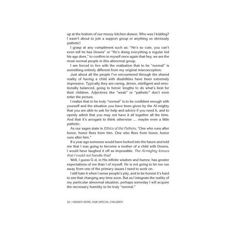 Hidden Gems: Our Special Children | Books | Judaica