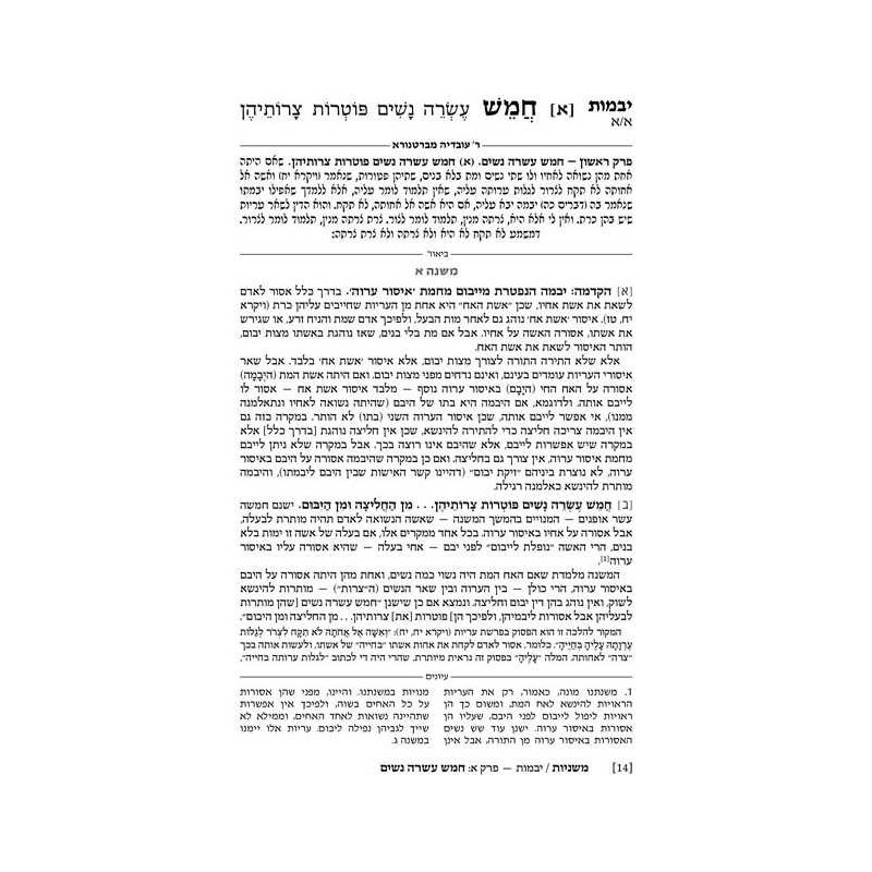 Hebrew Ryzman Mishnah Yevamos Kesubos (Nashim) | Books | Judaica