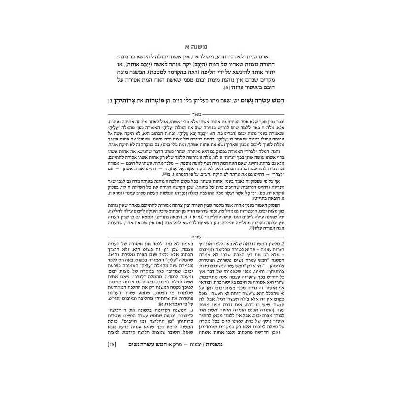 Hebrew Ryzman Mishnah Yevamos Kesubos (Nashim) | Books | Judaica