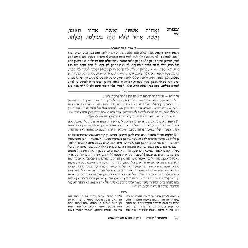 Hebrew Ryzman Mishnah Yevamos Kesubos (Nashim) | Books | Judaica