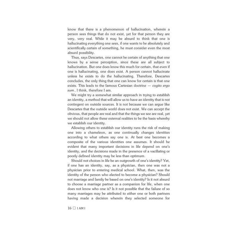 I Am I (Shaar Press) Hardcover | Books | Judaica